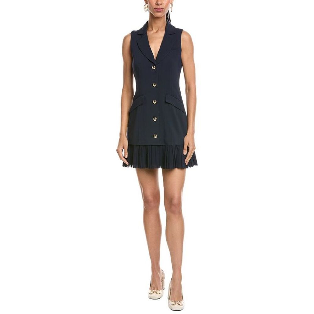 Cinq À Sept Womens  Regan Mini Dress, Navy